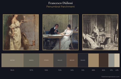 Francesco Didioni Palette 3 - Penumbral Parchment