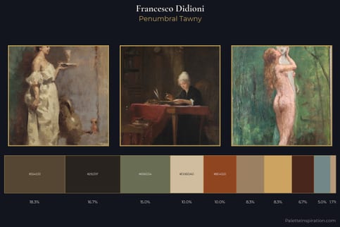 Francesco Didioni Master Palette - Penumbral Tawny