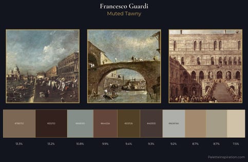 Francesco Guardi Palette 7