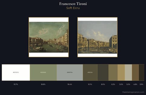 Francesco Tironi Palette 1 - Soft Ecru