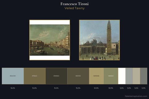 Francesco Tironi Master Palette - Veiled Tawny