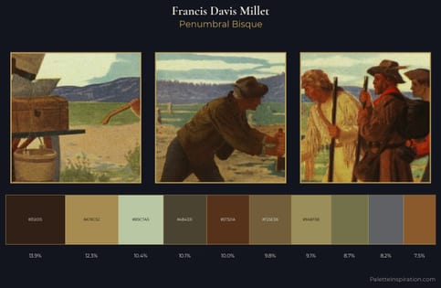 Francis Davis Millet Palette 7
