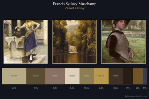 Francis Sydney Muschamp Master Palette