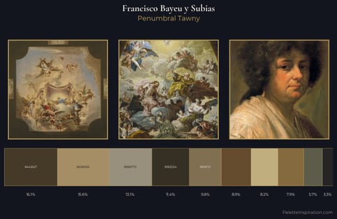 Francisco Bayeu y Subias Palette 5 - Penumbral Tawny