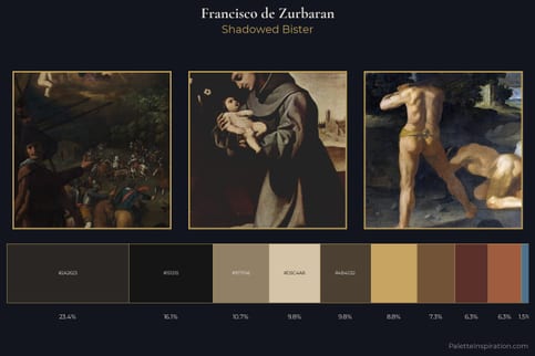Francisco de Zurbaran Master Palette
