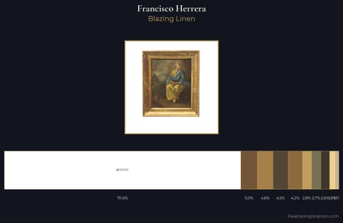 Francisco Herrera Palette 1