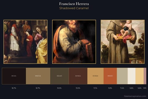 Francisco Herrera Master Palette