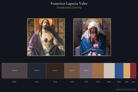 Francisco Laporta Valor Master Palette - Shadowed Sienna