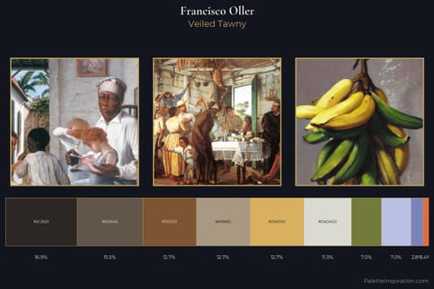 Francisco Oller Master Palette