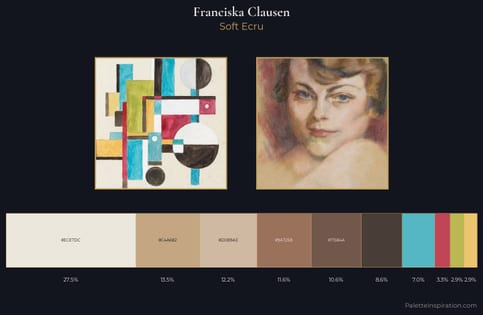 Franciska Clausen Palette 1 - Soft Ecru