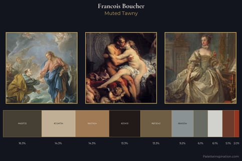 Francois Boucher Master Palette
