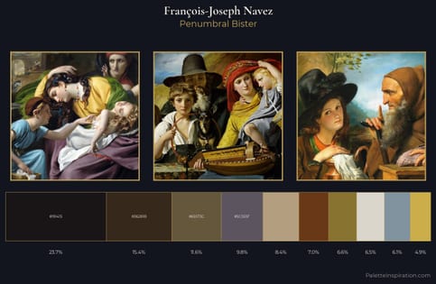 François-Joseph Navez Palette 2
