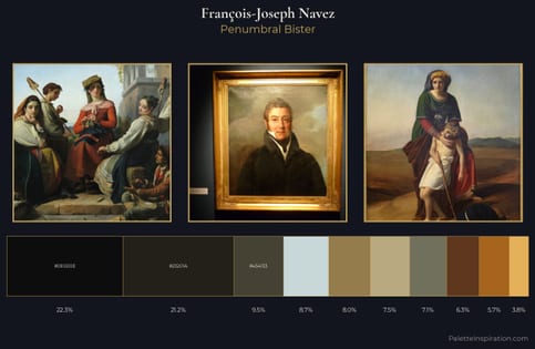 François-Joseph Navez Palette 3