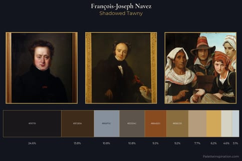 François-Joseph Navez Master Palette