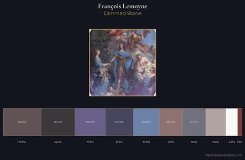 François Lemoyne Palette 3