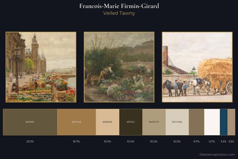 Francois-Marie Firmin-Girard Master Palette