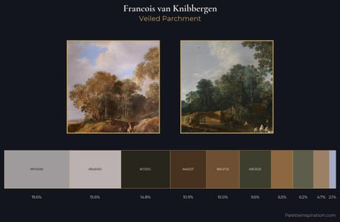 Francois van Knibbergen Palette 1 - Veiled Parchment