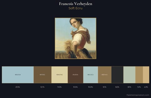 Francois Verheyden Palette 1 - Soft Ecru