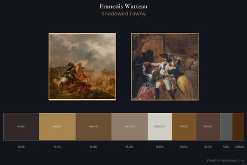 Francois Watteau Master Palette