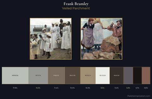 Frank Bramley Palette 1 - Veiled Parchment