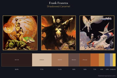 Frank Frazetta Master Palette