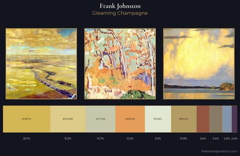 Frank Johnston Palette 1