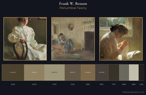 Frank W. Benson Palette 11