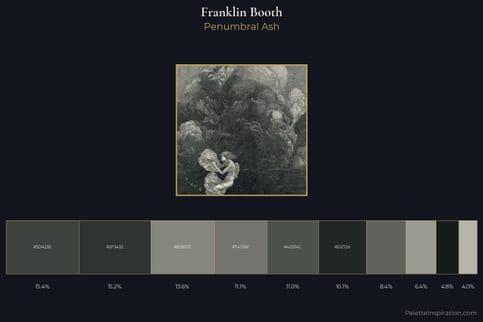 Franklin Booth Master Palette