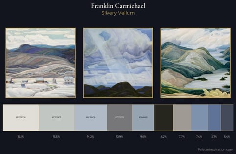 Franklin Carmichael Palette 1