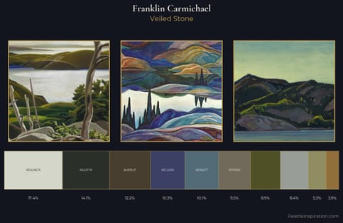 Franklin Carmichael Palette 5