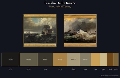 Franklin Dullin Briscoe Palette 5 - Penumbral Tawny