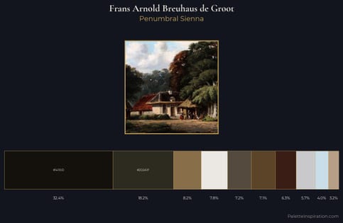 Frans Arnold Breuhaus de Groot Palette 5 - Penumbral Sienna
