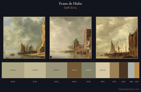 Frans de Hulst Palette 1 - Soft Ecru