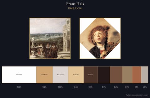 Frans Hals Palette 1 - Pale Ecru