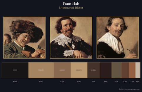 Frans Hals Palette 12 - Shadowed Bister