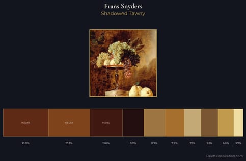 Frans Snyders Palette 2 - Shadowed Tawny