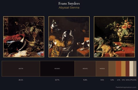 Frans Snyders Palette 9 - Abyssal Sienna