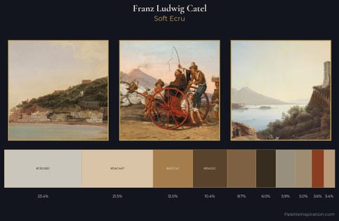 Franz Ludwig Catel Palette 5 - Soft Ecru