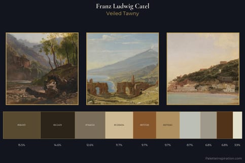 Franz Ludwig Catel Master Palette - Veiled Tawny