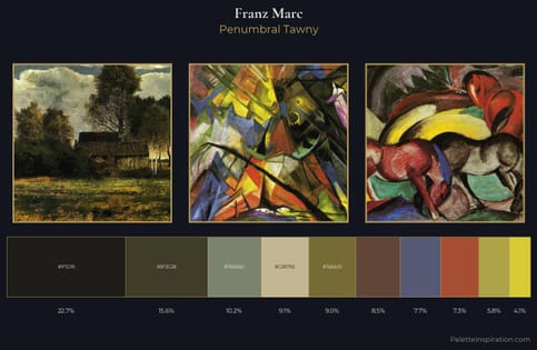 Franz Marc Palette 8
