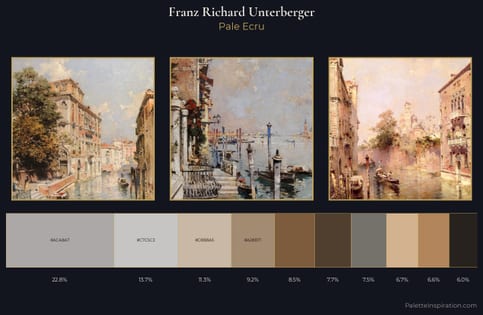 Franz Richard Unterberger Palette 3 - Pale Ecru