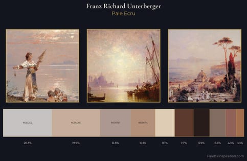 Franz Richard Unterberger Palette 4 - Pale Ecru