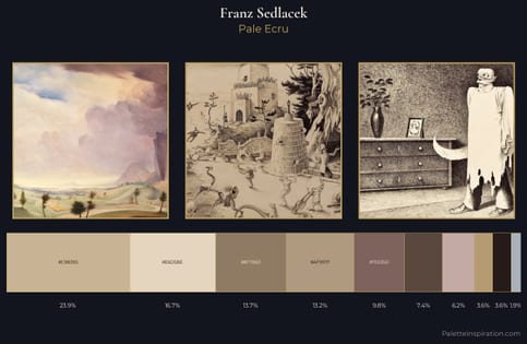 Franz Sedlacek Palette 1 - Pale Ecru