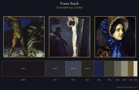Franz Stuck Palette 10