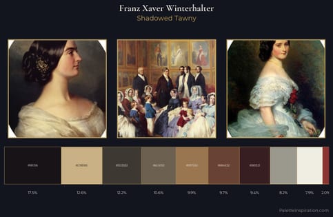 Franz Xaver Winterhalter Palette 10