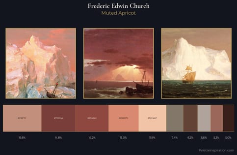 Frederic Edwin Church Palette 3