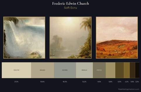 Frederic Edwin Church Palette 4 - Soft Ecru