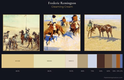 Frederic Remington Palette 1