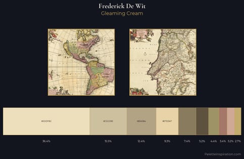 Frederick De Wit Palette 1