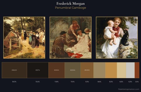 Frederick Morgan Palette 7 - Penumbral Gamboge